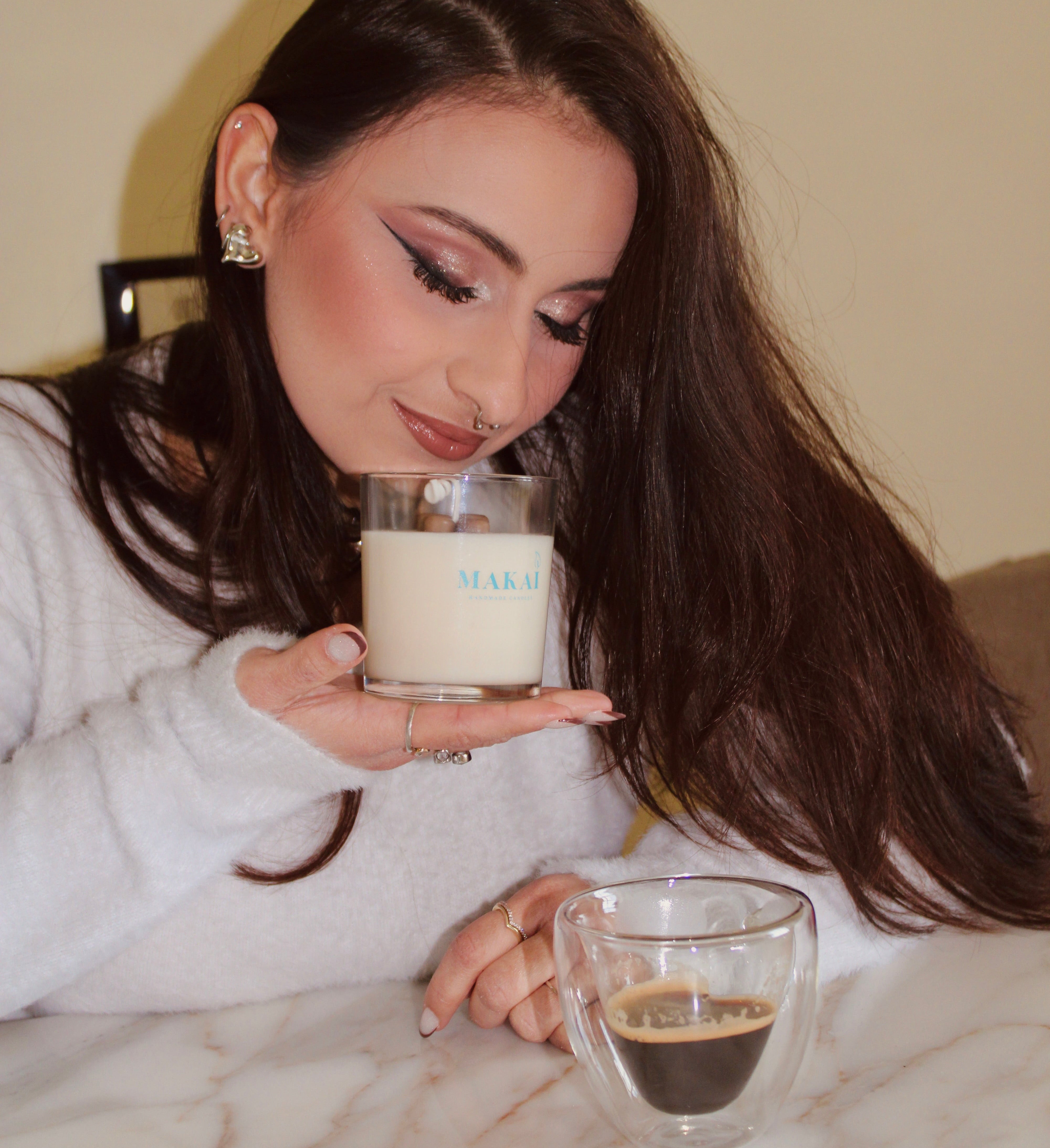 Coffee kissed Milk